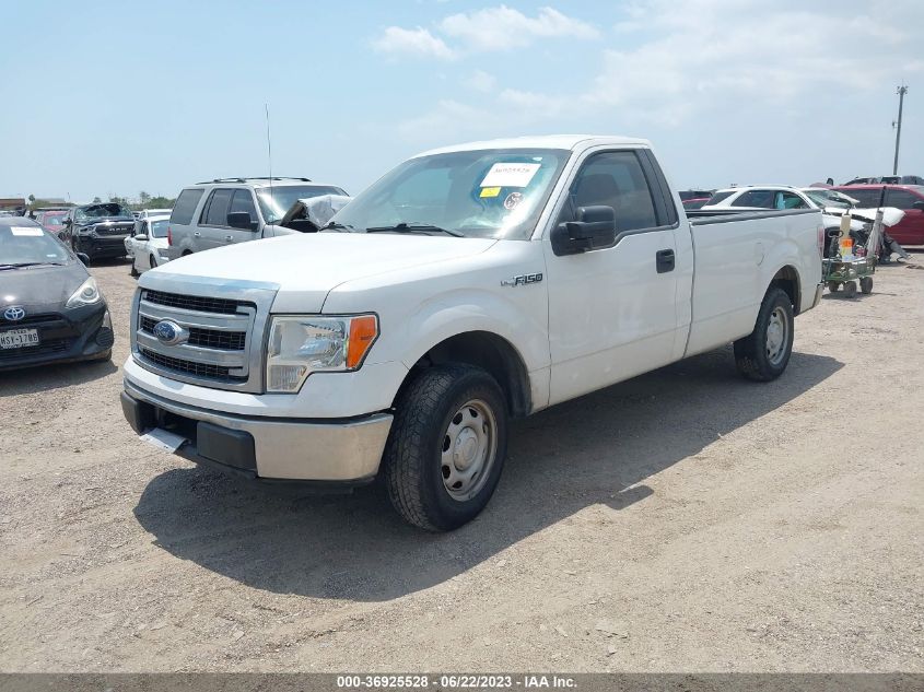 2013 FORD F-150 XL - 1FTNF1CF2DKE78960