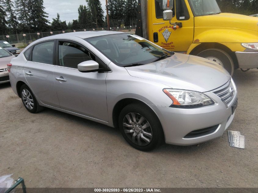 2015 NISSAN SENTRA S - 3N1AB7AP1FY380521