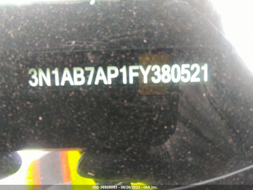 2015 NISSAN SENTRA S - 3N1AB7AP1FY380521