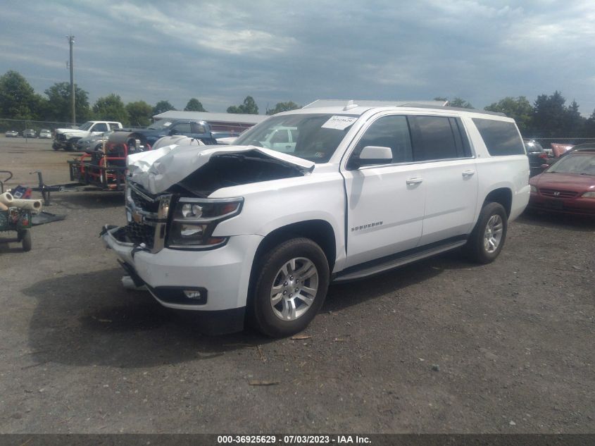 2017 CHEVROLET SUBURBAN LT - 1GNSKHKC8HR240579