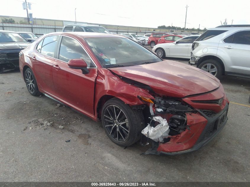2021 TOYOTA CAMRY SE/SE NIGHT SHADE - 4T1G11AK8MU458851
