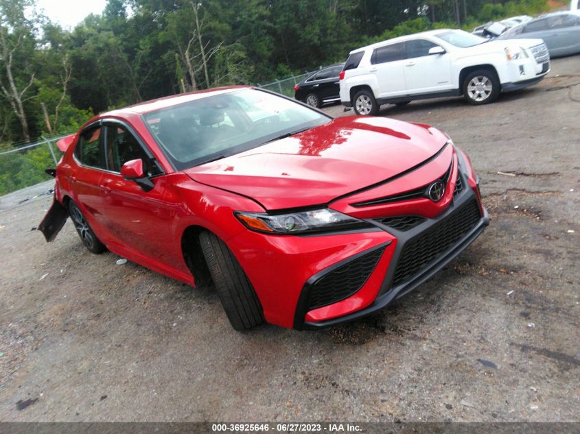 2022 TOYOTA CAMRY SE - 4T1G11AK1NU065100