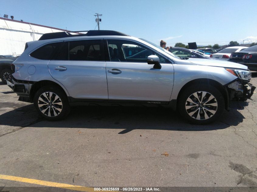 2017 SUBARU OUTBACK LIMITED - 4S4BSANC4H3308984