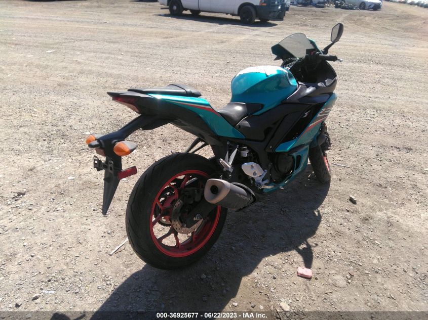 2021 YAMAHA YZFR3 A MH3RH18Y9MK006679