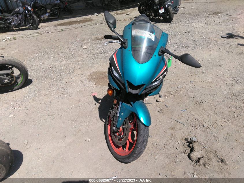 2021 YAMAHA YZFR3 A MH3RH18Y9MK006679