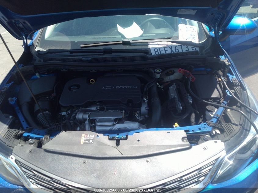 2018 CHEVROLET CRUZE LT - 3G1BE6SMXJS592281