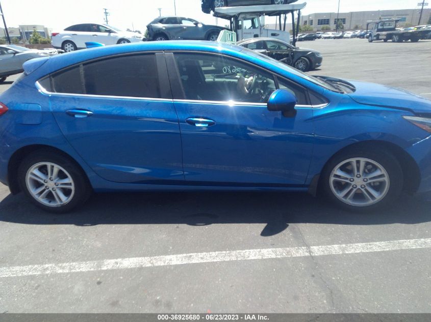2018 CHEVROLET CRUZE LT - 3G1BE6SMXJS592281