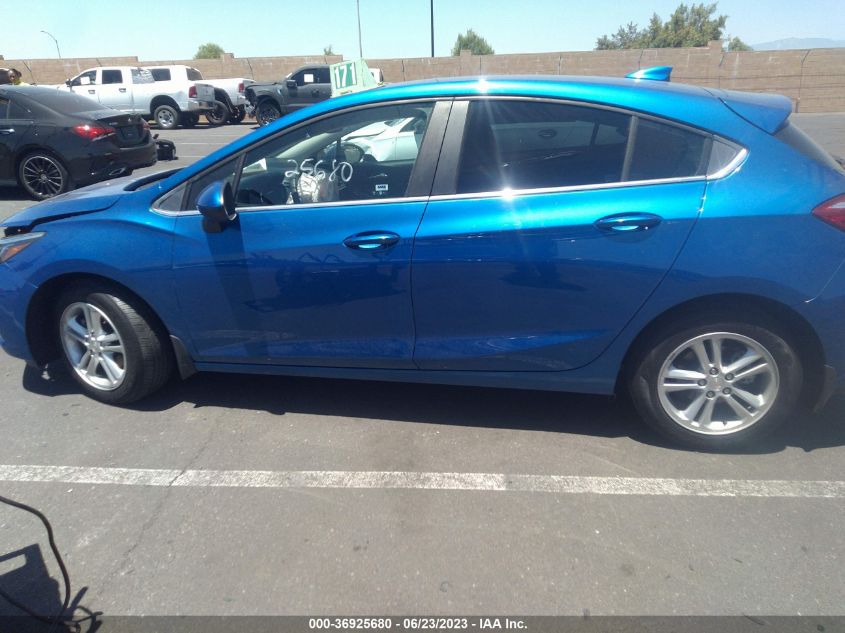 2018 CHEVROLET CRUZE LT - 3G1BE6SMXJS592281