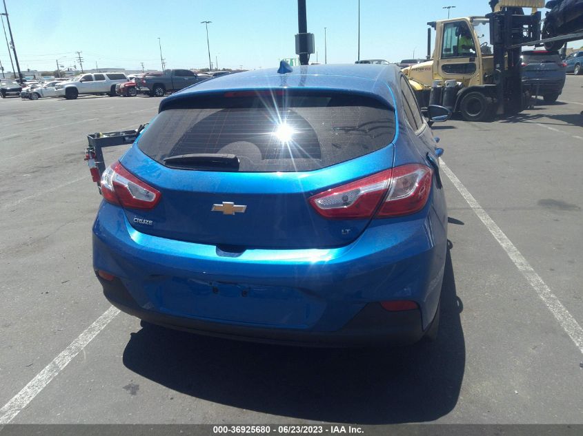 2018 CHEVROLET CRUZE LT - 3G1BE6SMXJS592281