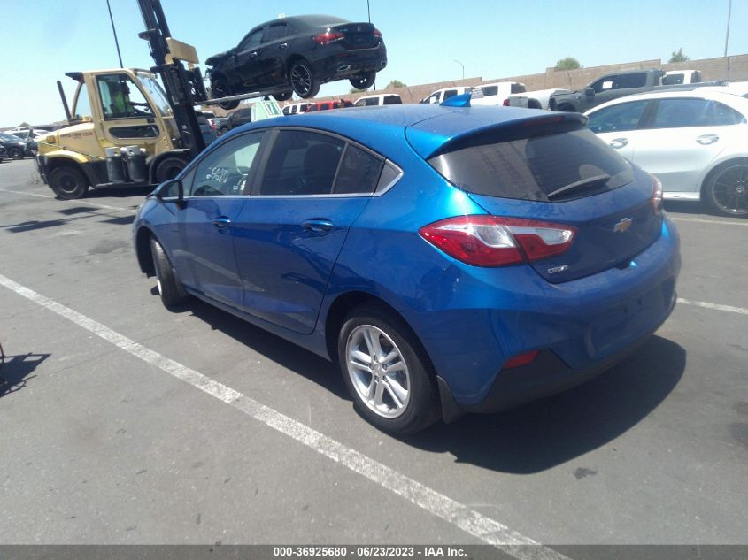 2018 CHEVROLET CRUZE LT - 3G1BE6SMXJS592281