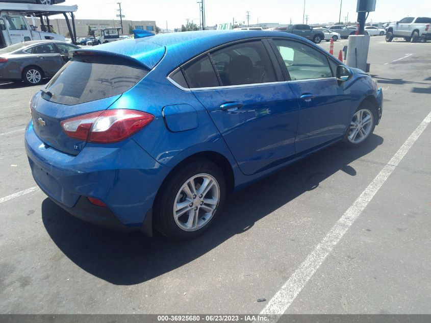 2018 CHEVROLET CRUZE LT - 3G1BE6SMXJS592281