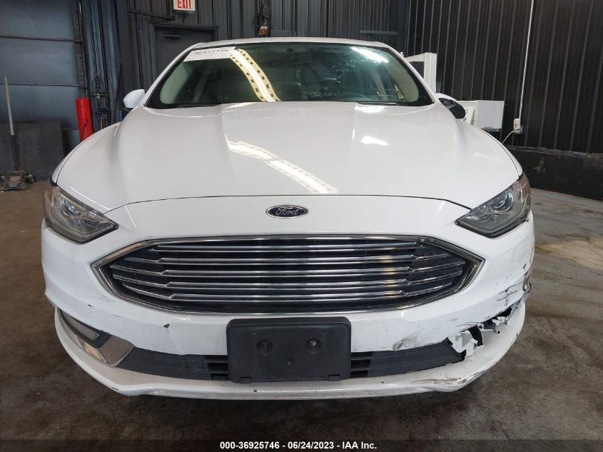 2017 FORD FUSION SE - 3FA6P0HD6HR390567