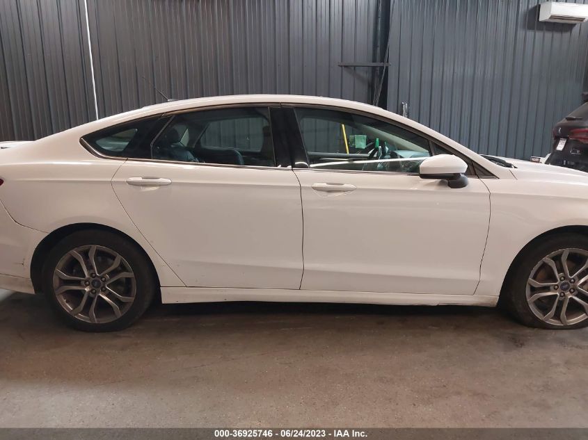 2017 FORD FUSION SE - 3FA6P0HD6HR390567