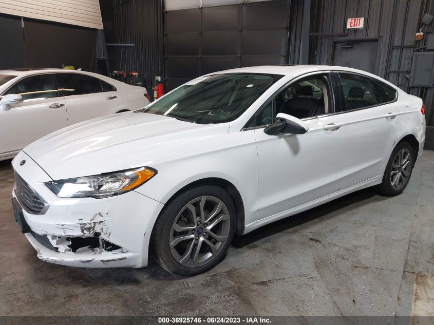 2017 FORD FUSION SE - 3FA6P0HD6HR390567