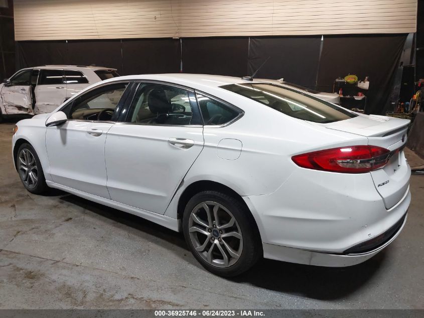 2017 FORD FUSION SE - 3FA6P0HD6HR390567