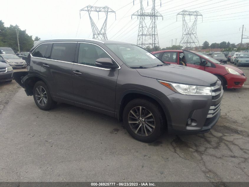 2018 TOYOTA HIGHLANDER SE/XLE - 5TDJZRFH4JS544608