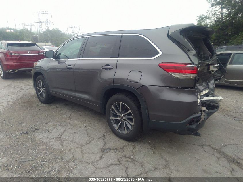 2018 TOYOTA HIGHLANDER SE/XLE - 5TDJZRFH4JS544608