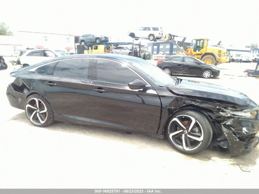 2021 HONDA ACCORD SEDAN SPORT SE - 1HGCV1F45MA113457