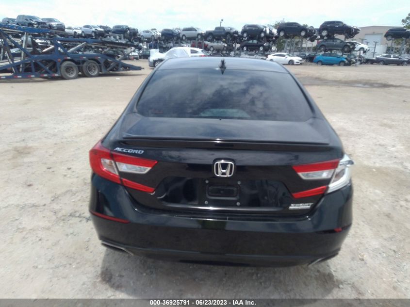 2021 HONDA ACCORD SEDAN SPORT SE - 1HGCV1F45MA113457