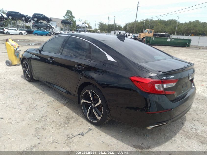 2021 HONDA ACCORD SEDAN SPORT SE - 1HGCV1F45MA113457