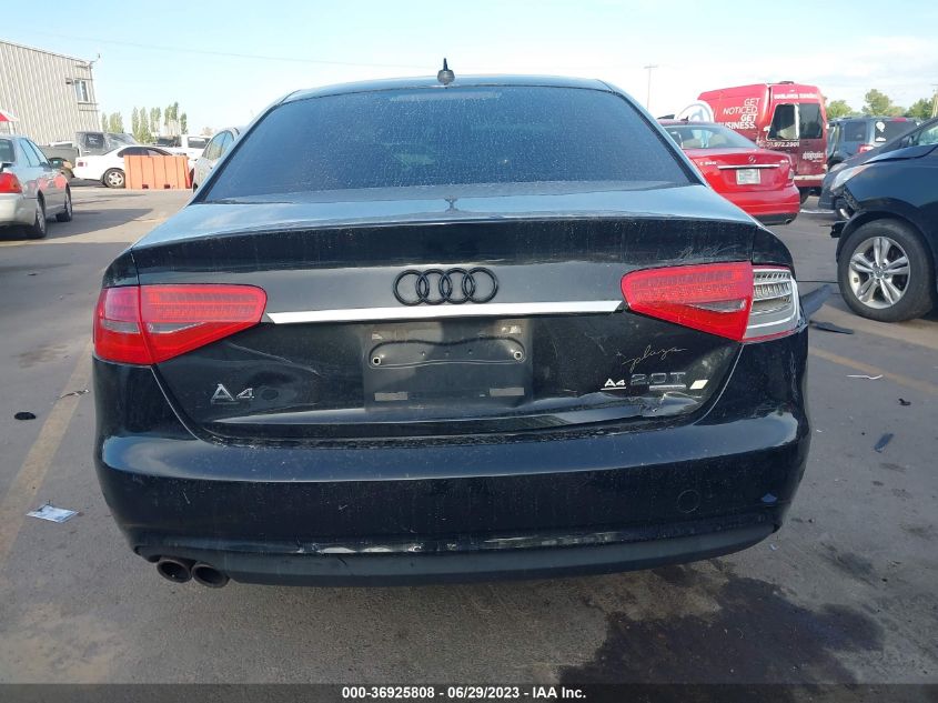 2013 AUDI A4 PREMIUM PLUS - WAUFFAFL9DN004070