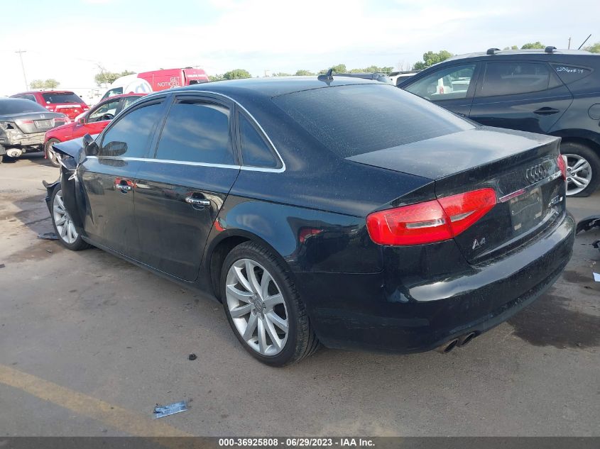 2013 AUDI A4 PREMIUM PLUS - WAUFFAFL9DN004070