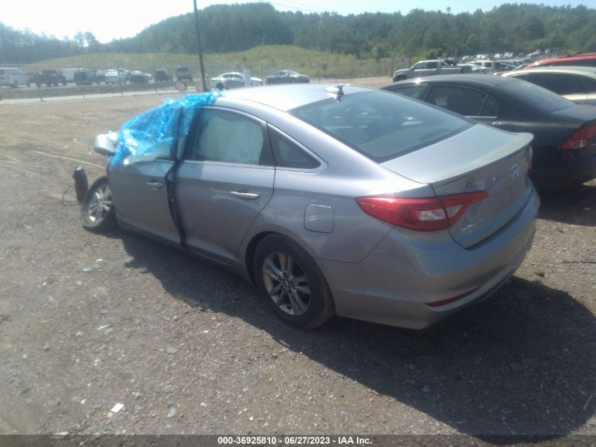 2015 HYUNDAI SONATA 2.4L SE - 5NPE24AF7FH186979