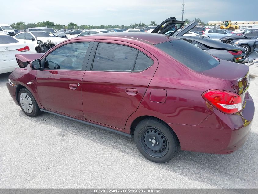 2019 MITSUBISHI MIRAGE G4 ES/RF - ML32F3FJXKHF06664