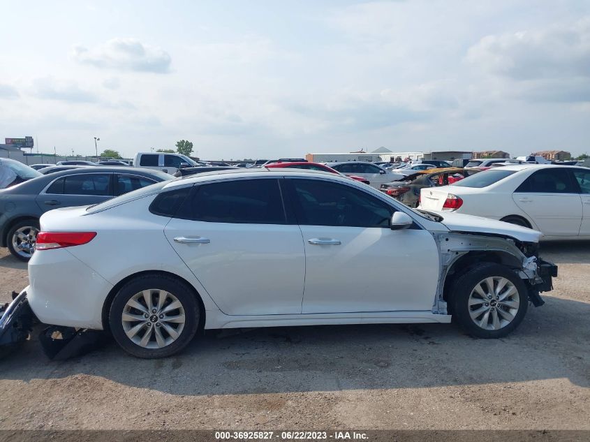 2016 KIA OPTIMA EX - 5XXGU4L31GG090073
