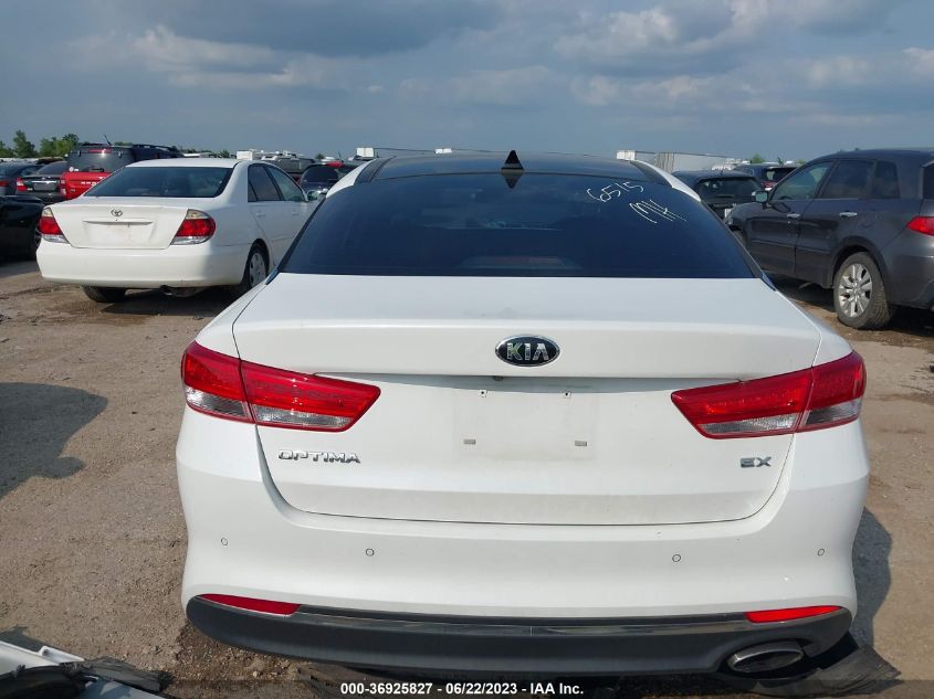 2016 KIA OPTIMA EX - 5XXGU4L31GG090073