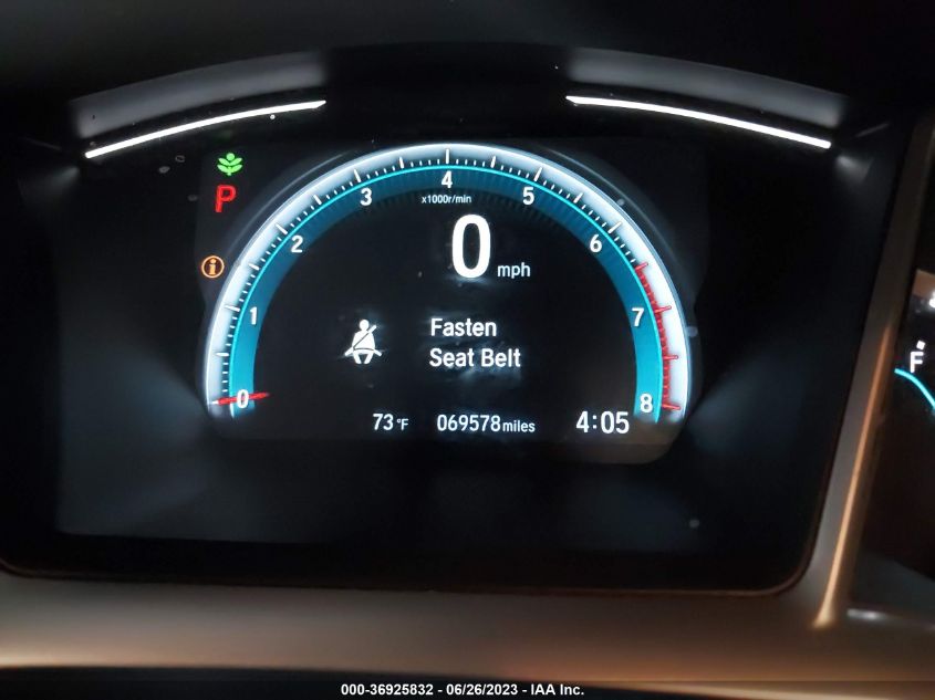 2018 HONDA CIVIC EX-L - JHMFC1F73JX041158
