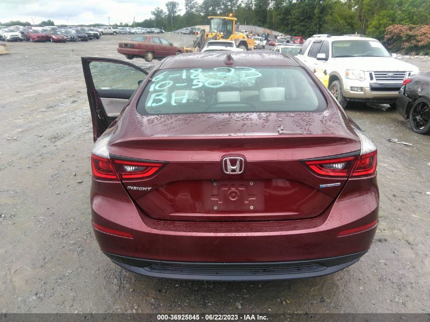 2019 HONDA INSIGHT LX 19XZE4F1XKE019732