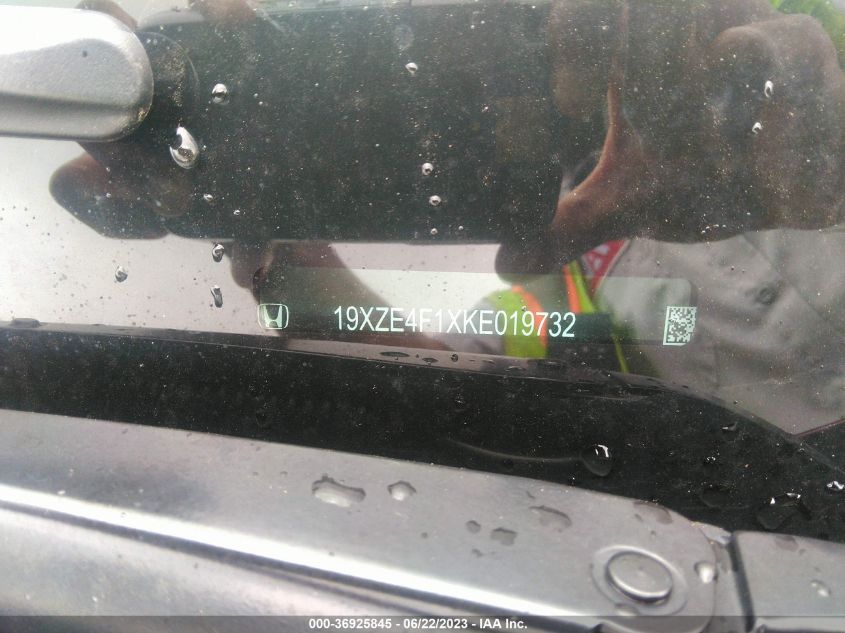 2019 HONDA INSIGHT LX 19XZE4F1XKE019732