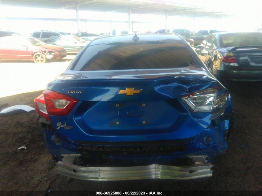 2017 CHEVROLET CRUZE LT - 3G1BE5SM1HS553535