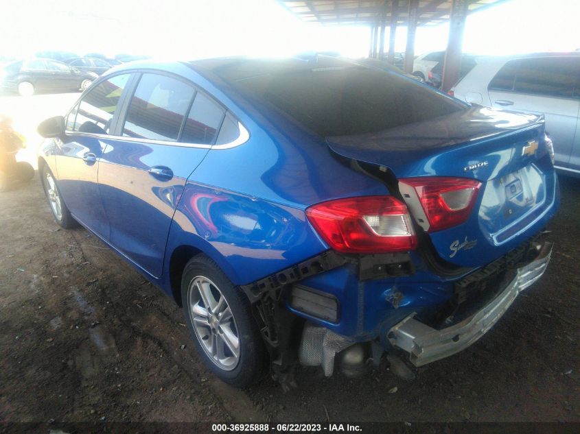 2017 CHEVROLET CRUZE LT - 3G1BE5SM1HS553535