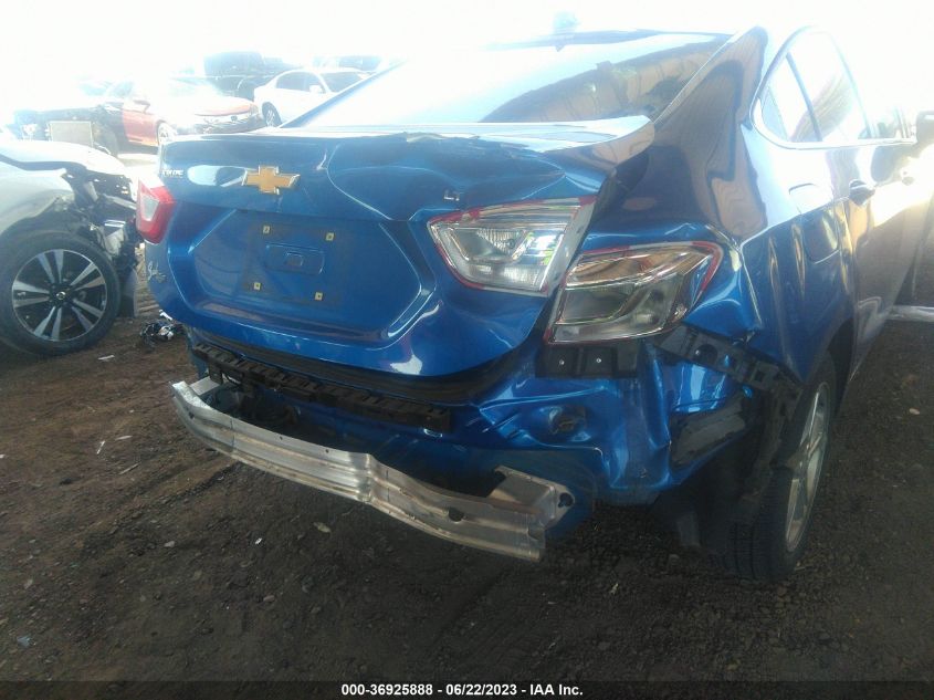 2017 CHEVROLET CRUZE LT - 3G1BE5SM1HS553535