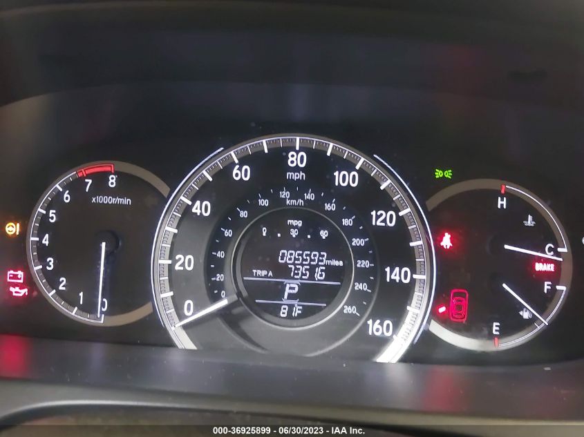 2016 HONDA ACCORD SEDAN LX - 1HGCR2F3XGA150347
