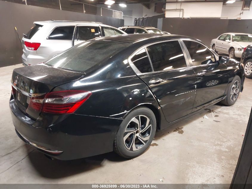 2016 HONDA ACCORD SEDAN LX - 1HGCR2F3XGA150347