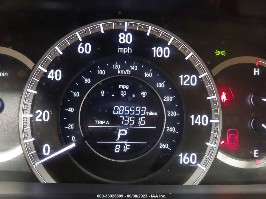 2016 HONDA ACCORD SEDAN LX - 1HGCR2F3XGA150347