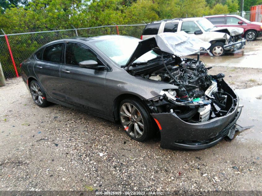 2015 CHRYSLER 200 S - 1C3CCCBB4FN550287