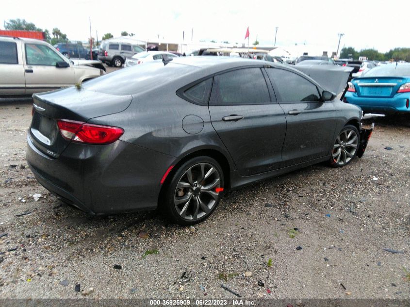 2015 CHRYSLER 200 S - 1C3CCCBB4FN550287