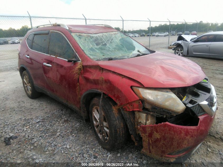 2015 NISSAN ROGUE S/SL/SV - KNMAT2MTXFP571684