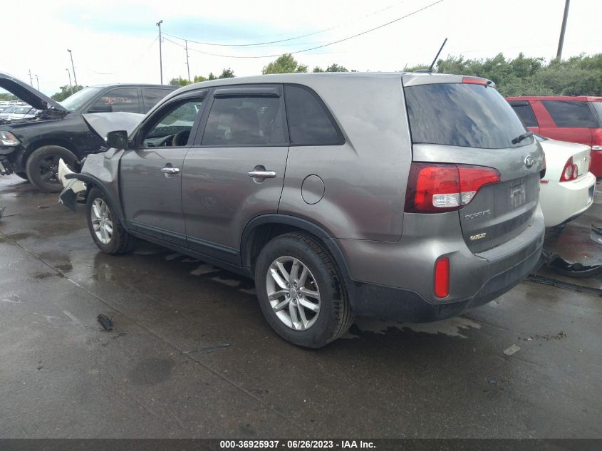 2014 KIA SORENTO LX - 5XYKT3A62EG512090