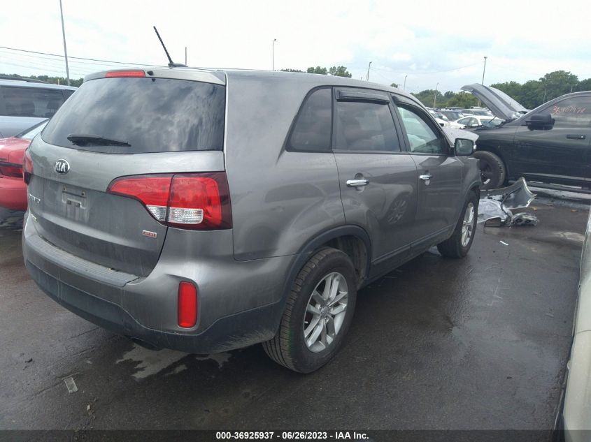 2014 KIA SORENTO LX - 5XYKT3A62EG512090