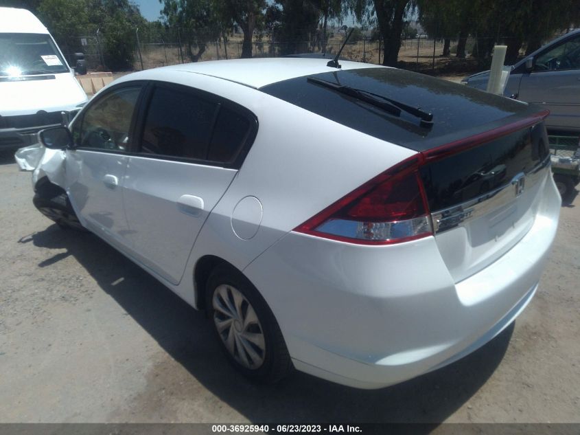 2013 HONDA INSIGHT LX JHMZE2H51DS002773