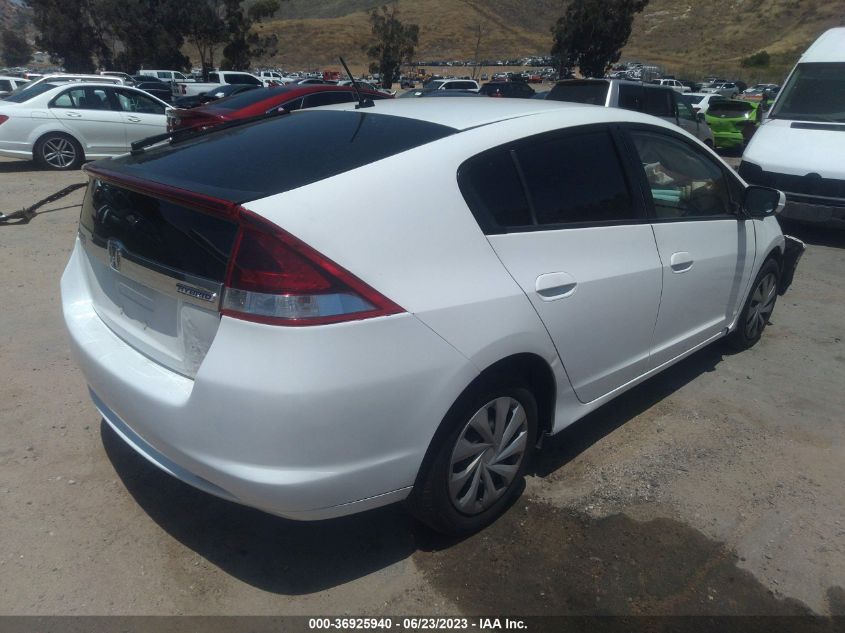 2013 HONDA INSIGHT LX JHMZE2H51DS002773