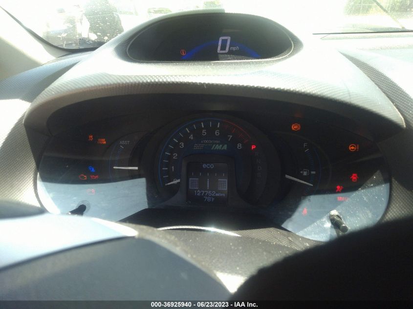2013 HONDA INSIGHT LX JHMZE2H51DS002773