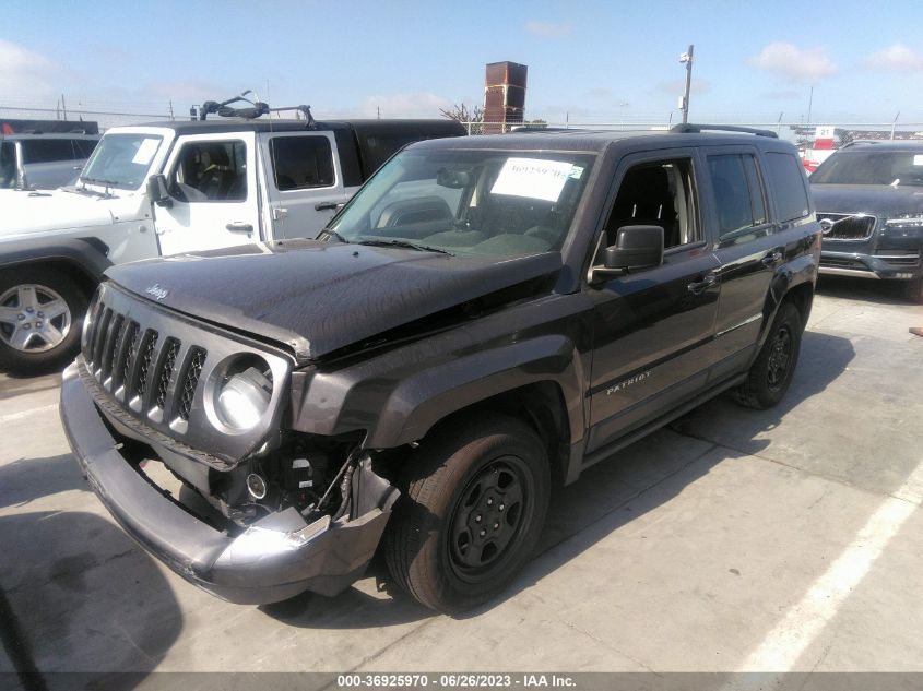 2017 JEEP PATRIOT SPORT - 1C4NJPBA0HD120757