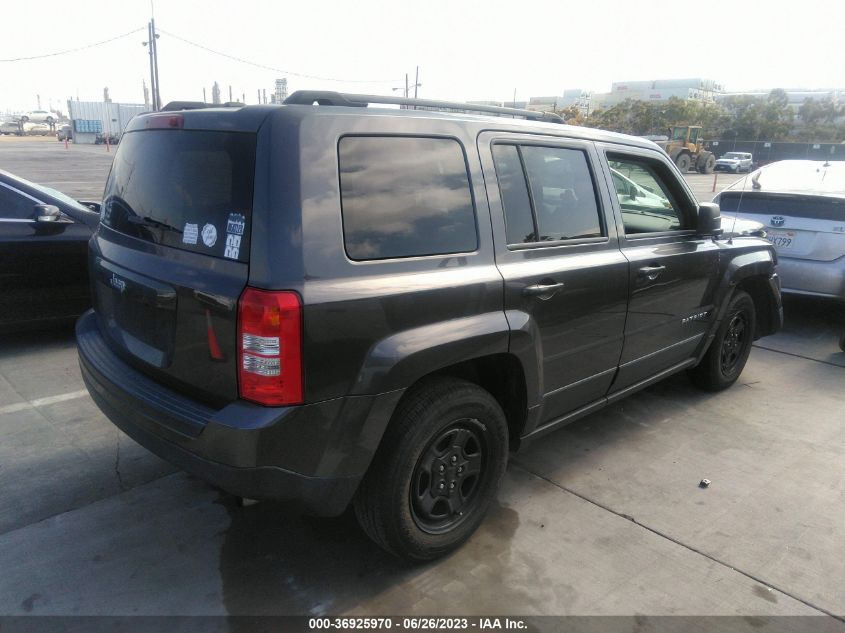 2017 JEEP PATRIOT SPORT - 1C4NJPBA0HD120757