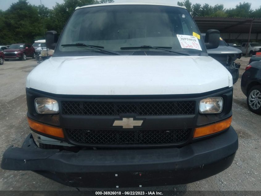 2014 CHEVROLET EXPRESS CARGO VAN - 1GCWGFCA0E1168428